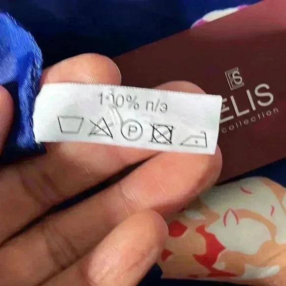 Elis Flroal Mulricolor Scarf - Picture 7 of 7